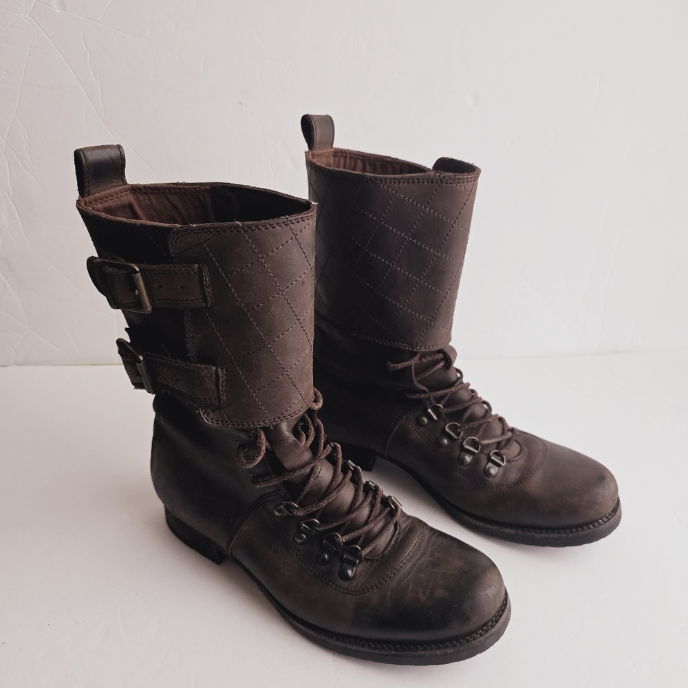 AllSaints Leather Boots Women's